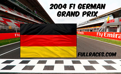 2004 F1 German Grand Prix Full Race Replay