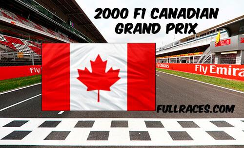 2000 F1 Canadian Grand Prix Full Race Replay