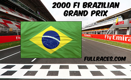 2000 F1 Brazilian Grand Prix Full Race Replay