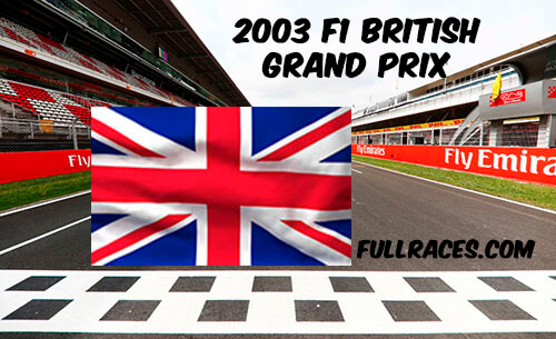 2003 F1 British Grand Prix Full Race Replay