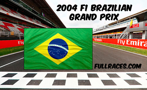 2004 F1 Brazilian Grand Prix Full Race Replay
