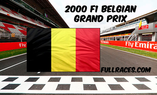2000 F1 Belgian Grand Prix Full Race Replay