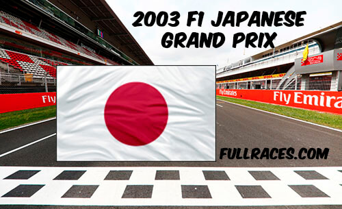 2003 F1 Japanese Grand Prix Full Race Replay