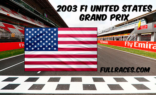 2003 F1 United States Grand Prix Full Race Replay