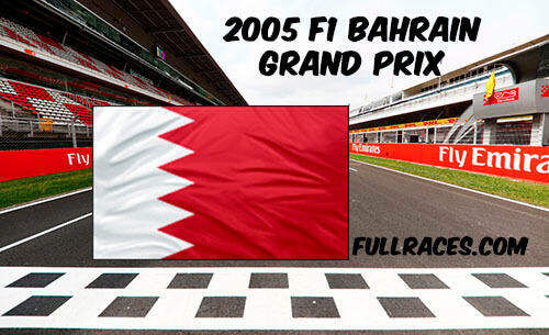 2005 F1 Bahrain Grand Prix Full Race Replay