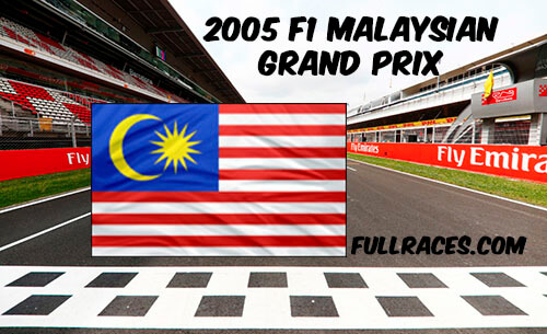 2005 F1 Malaysian Grand Prix Full Race Replay