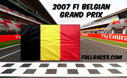 2007 F1 Belgian Grand Prix Full Race Replay
