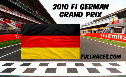 2010 F1 German Grand Prix Full Race Replay