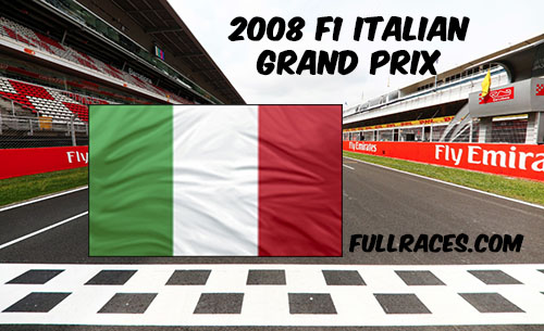 2008 F1 Italian Grand Prix Full Race Replay