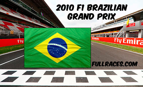 2010 F1 Brazilian Grand Prix Full Race Replay
