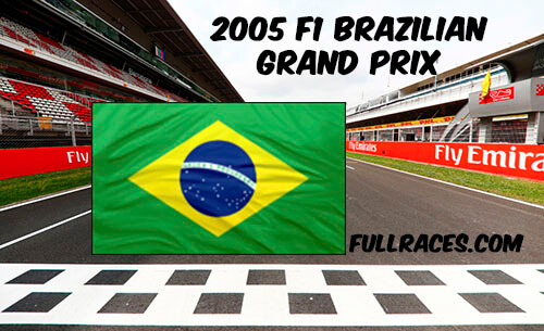2005 F1 Brazilian Grand Prix Full Race Replay