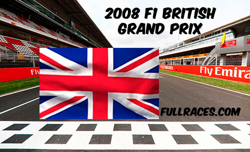 2008 F1 British Grand Prix Full Race Replay