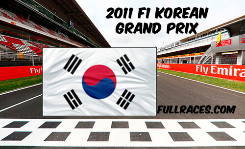 2011 F1 Korean Grand Prix Full Race Replay