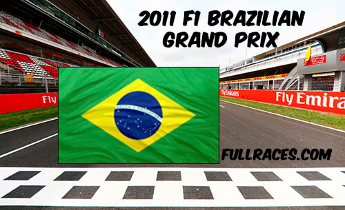2011 F1 Brazilian Grand Prix Full Race Replay