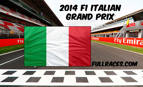 2014 F1 Italian Grand Prix Full Race Replay
