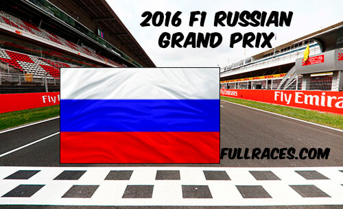 2016 F1 Russian Grand Prix Full Race Replay