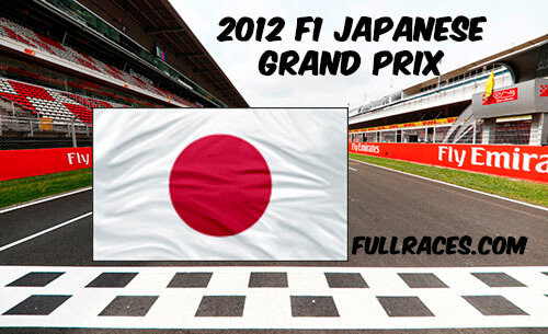 2012 F1 Japanese Grand Prix Full Race Replay