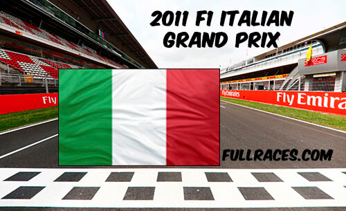 2011 F1 Italian Grand Prix Full Race Replay
