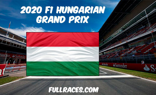 2020 F1 Hungarian Grand Prix Full Race Replay