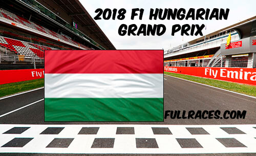 2018 F1 Hungarian Grand Prix Full Race Replay