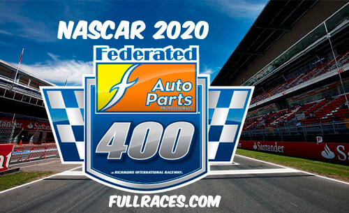 NASCAR 2020 Federated Auto Parts 400 Full Race Replay
