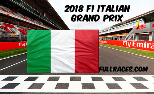 2018 F1 Italian Grand Prix Full Race Replay