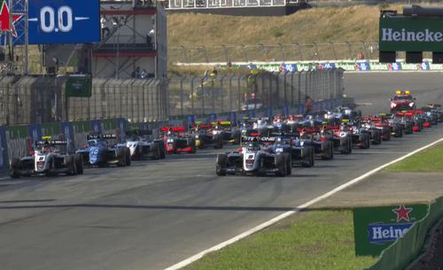 2022 F3 Dutch Circuit Zandvoort Grand Prix Full Race Replay